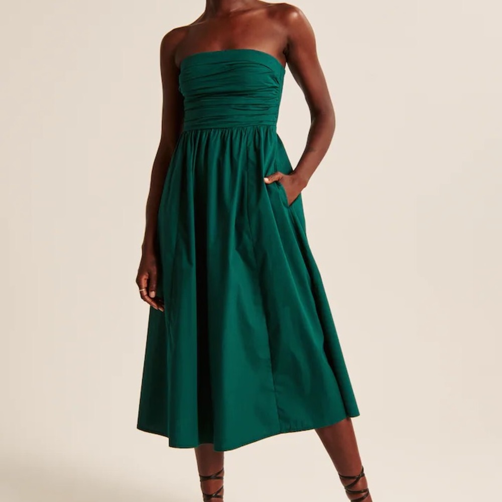abercrombie midi dress